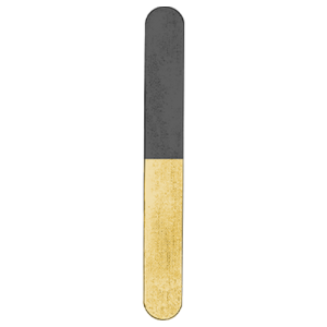 Davis Brain Spatula (Gold & Black Coated)