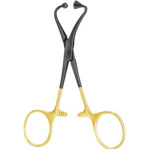 Towel Clamp for Paper Cloths (Gold & Black Coated)