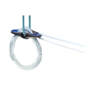 XO Button with Continuous Loop (Titanium)